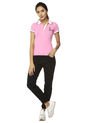 Camiseta Polo Rosa-Blanco US Polo Assn de US Polo Assn