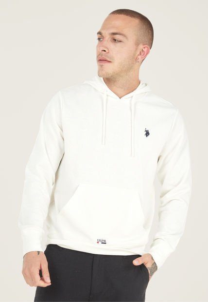 Hoodie Marfil Us Polo Assn
