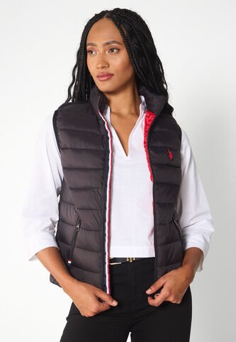 Chaleco Acolchado U.S. POLO ASSN. Negro US Polo Assn