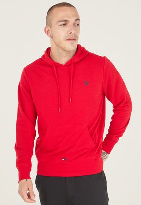 Hoodie Rojo Us Polo Assn