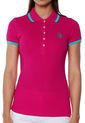 Polo Fucsia-Azul Turquesa Us Polo Assn de US Polo Assn