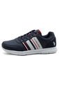 Tenis Azul Navy-Blanco-Rojo Us Polo Assn de US Polo Assn