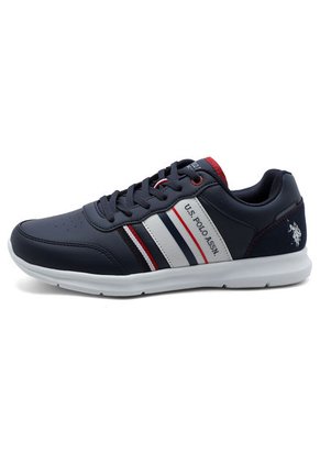 Tenis Azul Navy-Blanco-Rojo Us Polo Assn