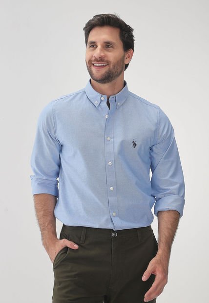 Camisa Azul US POLO ASSN
