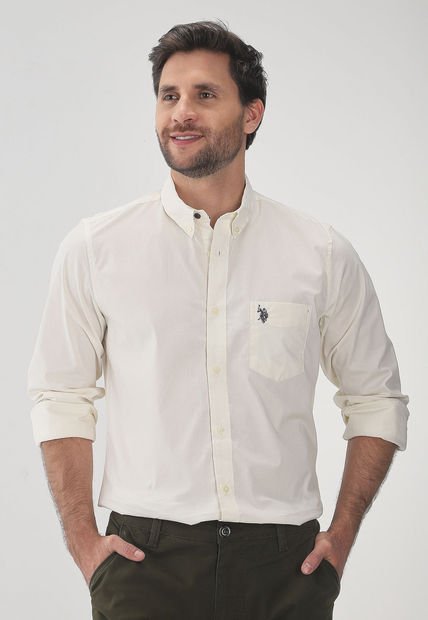 Camisa Beige US POLO ASSN
