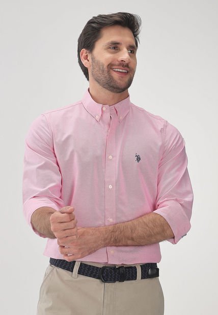 Camisa Rosa US POLO ASSN