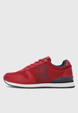 Tenis U.S. POLO ASSN. Rojo US Polo Assn