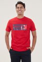 Camiseta Rojo-Azul-Blanco Us Polo Assn de US Polo Assn