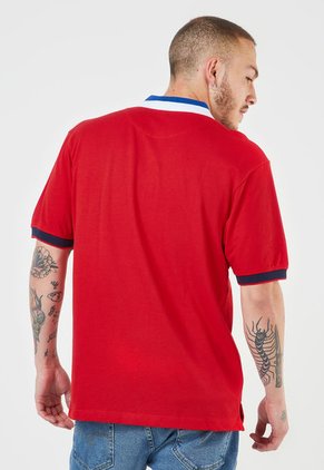 Polo Rojo-Blanco-Azul Us Polo Assn