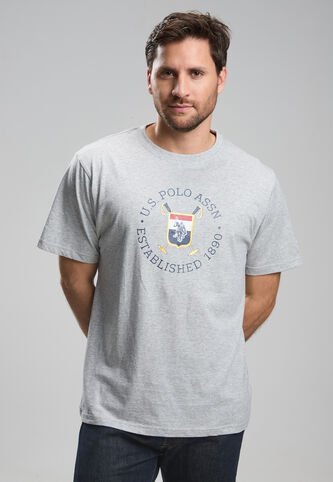 Camiseta U.S. POLO ASSN. Gris US Polo Assn