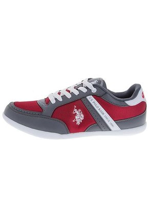Tenis Lifestyle Gris-Rojo-Blanco US Polo Assn