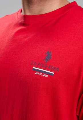 Camiseta U.S. POLO ASSN. Rojo