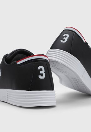 Tenis Lifestyle Negro-Dorado-Blanco Us Polo Assn