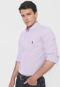 Camisa Lila Us Polo Assn de US Polo Assn