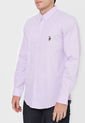 Camisa Lila Us Polo Assn de US Polo Assn