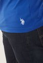 Camiseta Azul-Blanco-Rojo Us Polo Assn de US Polo Assn