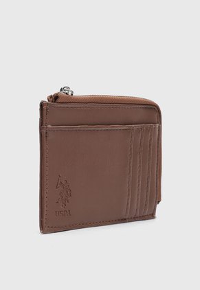 Billetera U.S. POLO ASSN. Marrón