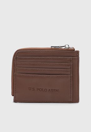 Billetera U.S. POLO ASSN. Marrón
