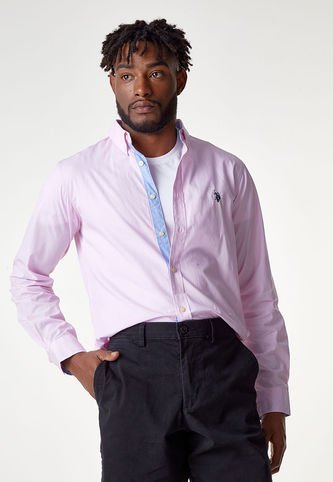 Camisa Rosa-Blanco Us Polo Assn US Polo Assn