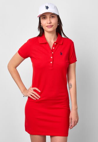 Vestido U.S. POLO ASSN. Rojo US Polo Assn
