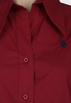 Camisa U.S. POLO ASSN. Borgoña