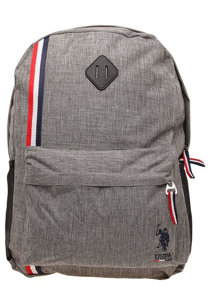 Morral Gris-Blanco-Azul US Polo Assn - Compra Ahora | Dafiti Colombia