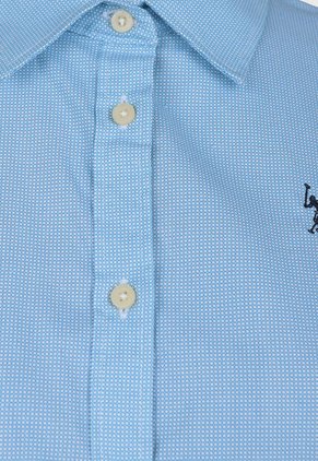 Camisa U.S. POLO ASSN. Celeste