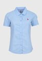 Camisa U.S. POLO ASSN. Celeste de US Polo Assn