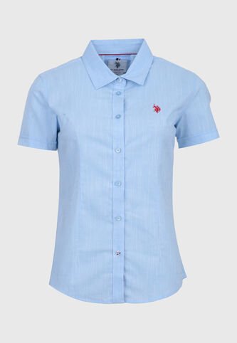 Camisa U.S. POLO ASSN. Celeste US Polo Assn