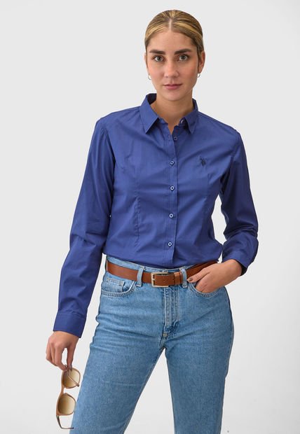 Camisa Azul Navy US POLO ASSN