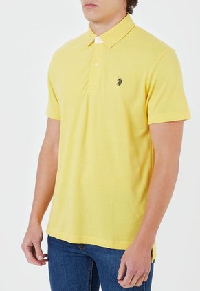 Camiseta Polo Amarillo Us Polo Assn