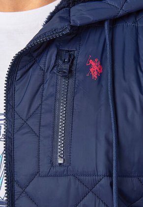 Chaqueta Acolchada  U.S. POLO ASSN. Azul
