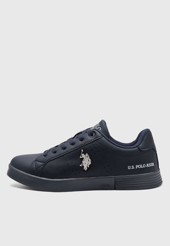 Tenis Lifestyle Azul Navy-Blanco-Rojo Us Polo Assn US Polo Assn