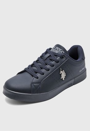 Tenis Lifestyle Azul Navy-Blanco-Rojo Us Polo Assn