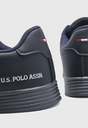 Tenis Lifestyle Azul Navy-Blanco-Rojo Us Polo Assn