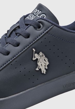Tenis Lifestyle Azul Navy-Blanco-Rojo Us Polo Assn