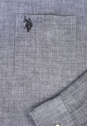 Camisa U.S. POLO ASSN. Gris