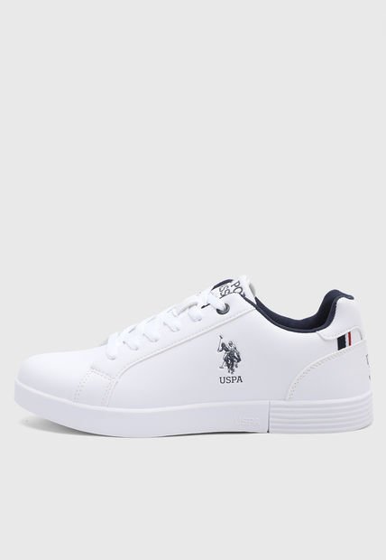 Tenis Lifestyle Blanco-Azul Navy Us Polo Assn