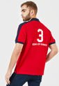 Camiseta Polo Rojo-Azul Us Polo Assn de US Polo Assn