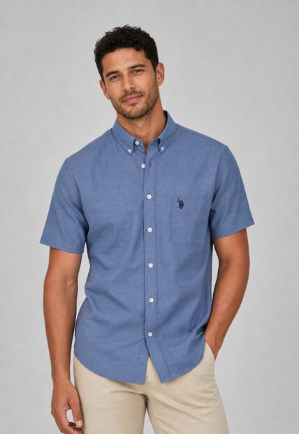 Camisa U.S. POLO ASSN. Azul