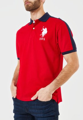 Camiseta Polo Rojo-Azul Us Polo Assn