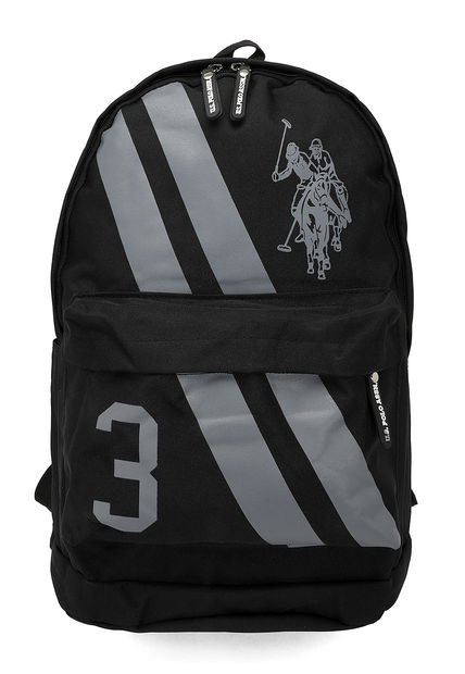 Morral  Negro-Gris Us Polo Assn