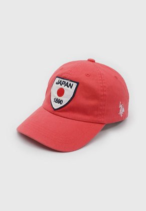 Gorra U.S. POLO ASSN. Coral