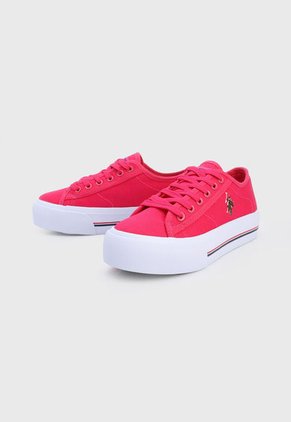 Tenis Lifestyle Fucsia-Blanco-Azul Us Polo Assn