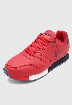 Tenis U.S. POLO ASSN. Rojo