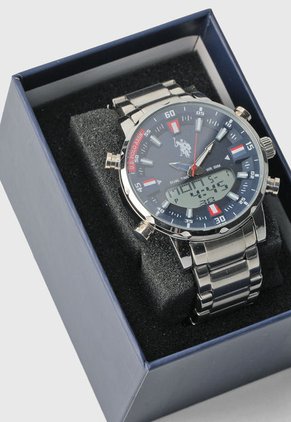 Reloj U.S. POLO ASSN. Plateado
