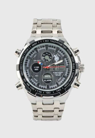 Reloj U.S. POLO ASSN. Plateado US Polo Assn
