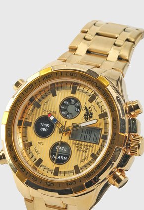 Reloj U.S. POLO ASSN. Dorado