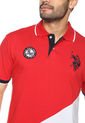 Polo Rojo-Blanco-Azul Us Polo Assn de US Polo Assn