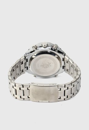 Reloj Blanco-Platedo Us Polo Assn